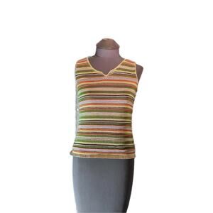 Sigrid Olsen Women's Sport Knitted Tank Top Size S